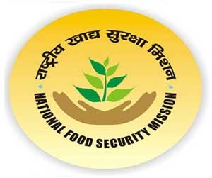 National Food Security Mission logo